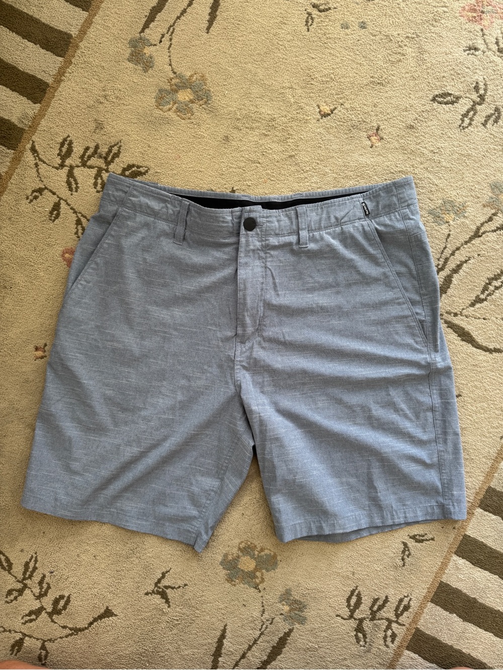 Hurley Men's Light Blue Phantom Shorts. Size 36